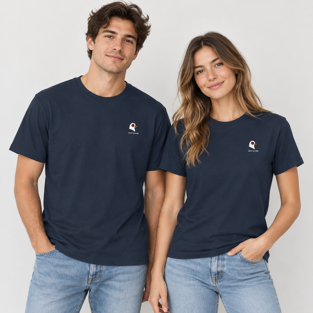 Le T-Shirt Crotte de Pigeon — Couple